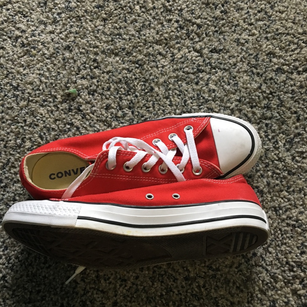 Red converse